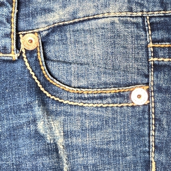 Seven 7 Women's Dark Wash Bootcut Denim Jeans Size 25 Like New - Picture 5 of 14